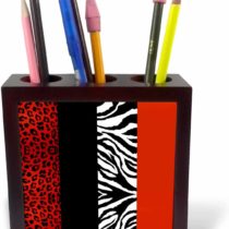 3dRose Trio of Cupcakes-Tile Pen Holder, 5-Inch (Ph_35928_1), 5 Inches