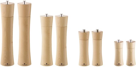 ZASS4|#Zassenhaus Frankfurt Pepper Mill, Wood, Natural, 5.5x5.5x14 cm - Image 4