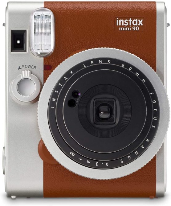 instax 70100128701 Mini 90 NEO Classic Camera with 10 Shots, Brown - Image 2
