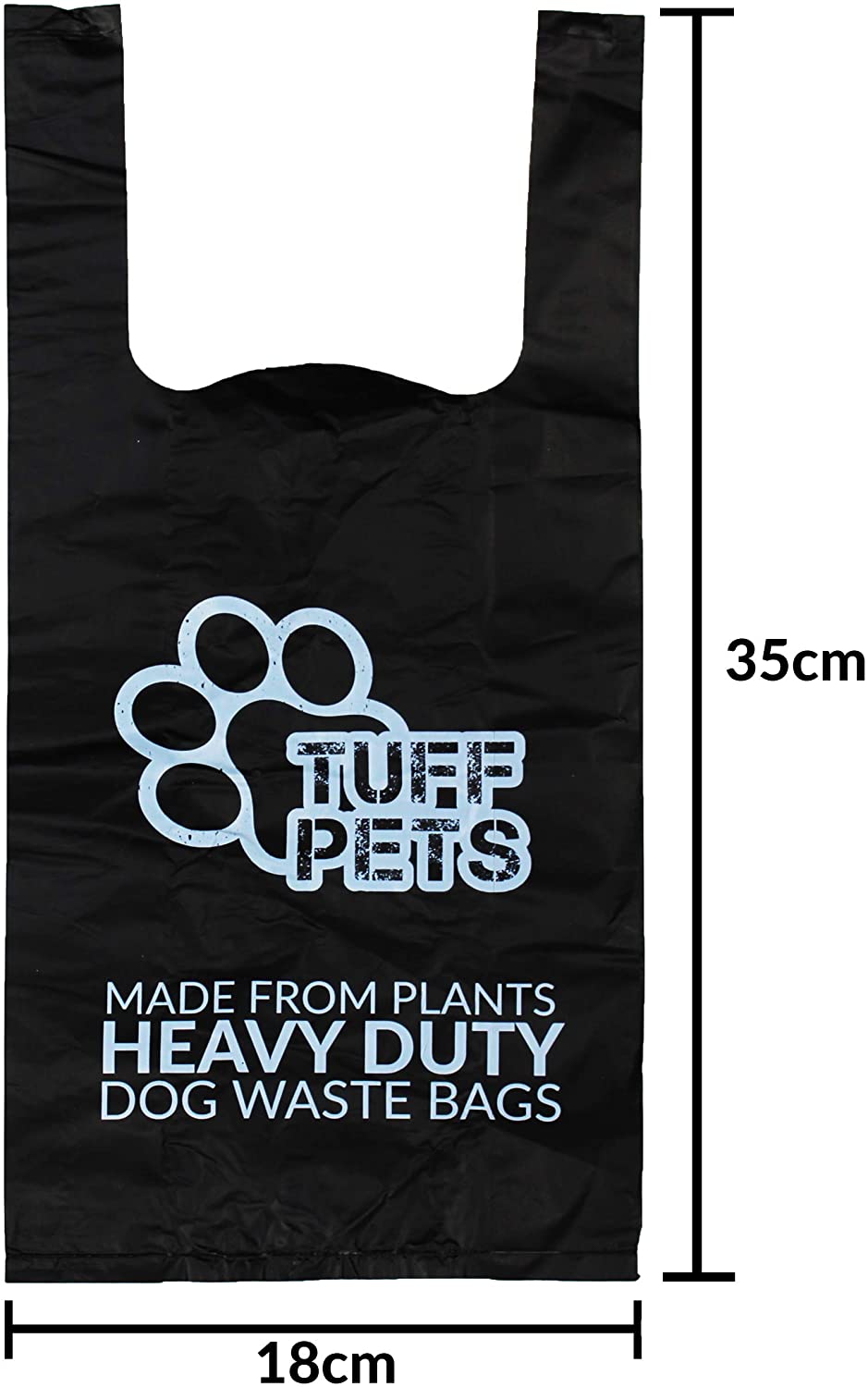 Tuff Pets Biodegradable Dog Poo Bags With Handles, Heavy Duty Dog Bags, 12 Premium Compostable Dogs Poop Bag Rolls - Image 3