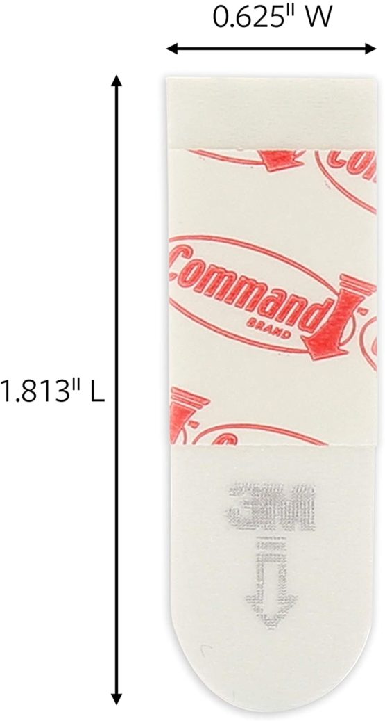 3M Command Poster Strips (Pack of 6, 12 Small Strips per Pack) - Image 2