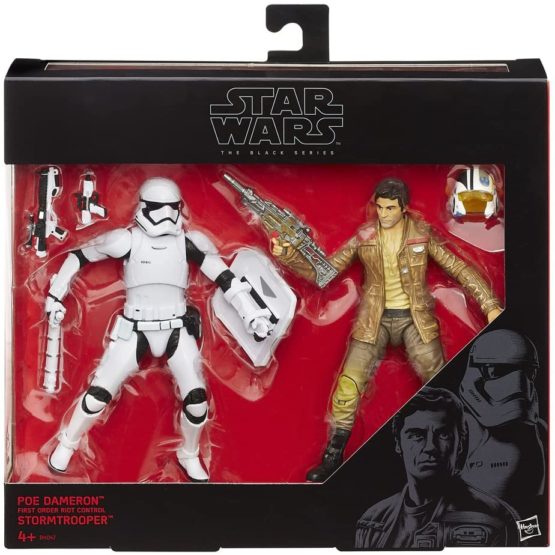 Hasbro - Figurine Star Wars Episode 7 - Poe Dameron & Stromtrooper Exclusive 15cm - 5010994921132 - Image 3