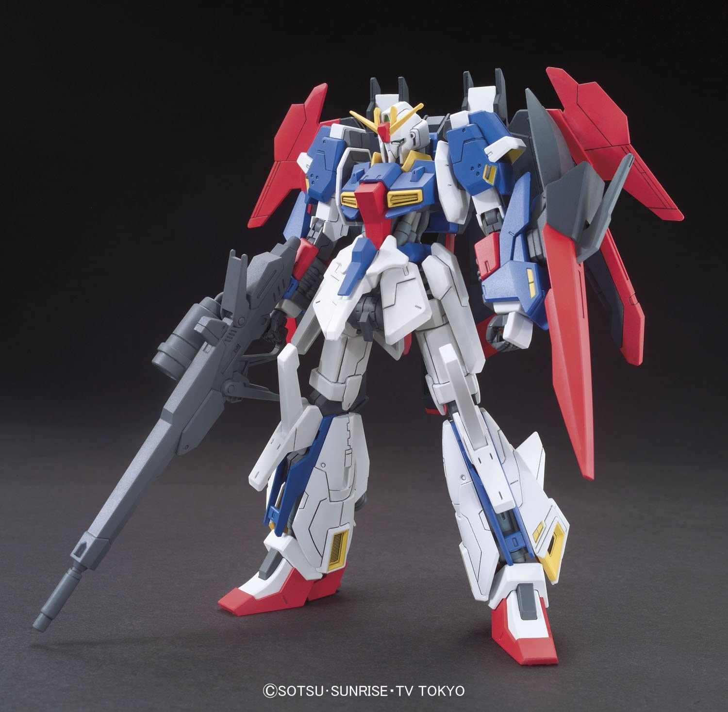 BANDAI Hobby HGBF Lightning Z Gundam Gundam Build Fighters Model Kit (1/144 Scale), Multi-colored, 8 inches - Image 3