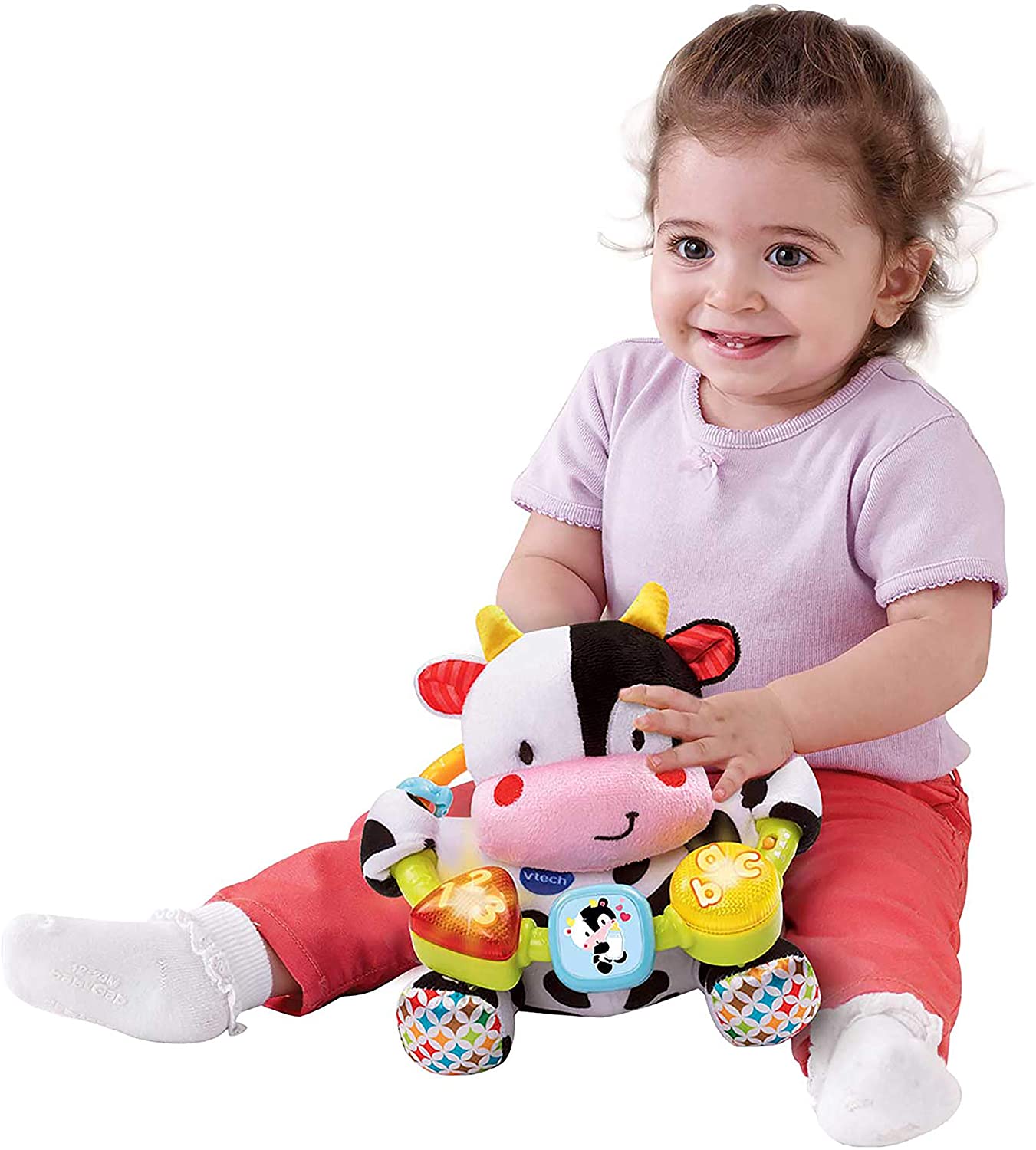 VTech 166003 Baby Little Friendlies Moosical Beads Baby Toy Baby Educational and Sensory Toy with Music and Light For Babies and Toddlers from 3 Months+ - Image 3