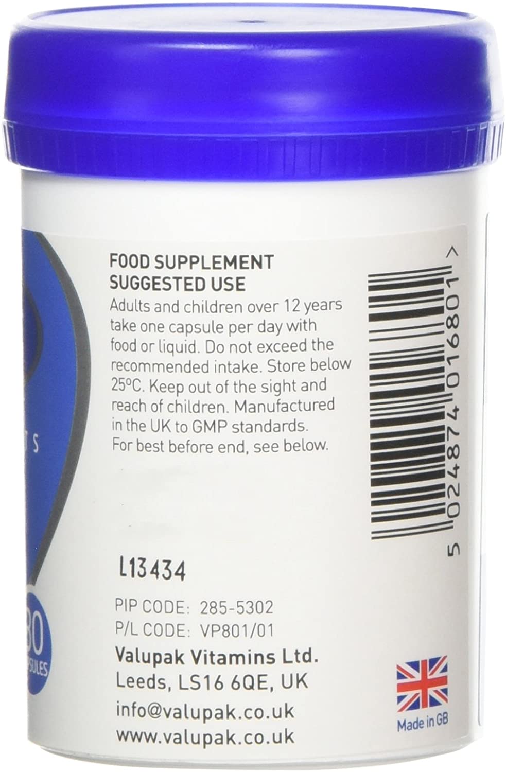 Valupak Omega-3 Fish Oil 1000mg - 30 Capsules, Other, 1 count (Pack of 30) - Image 2