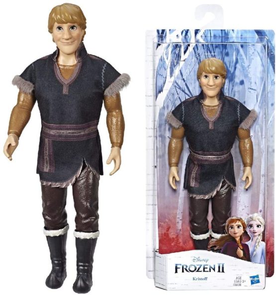 Disney Frozen Kristoff Fashion Doll With Brown Outfit Inspired by the Disney Frozen 2 Film – Toy for Kids 3 Years Old and Up