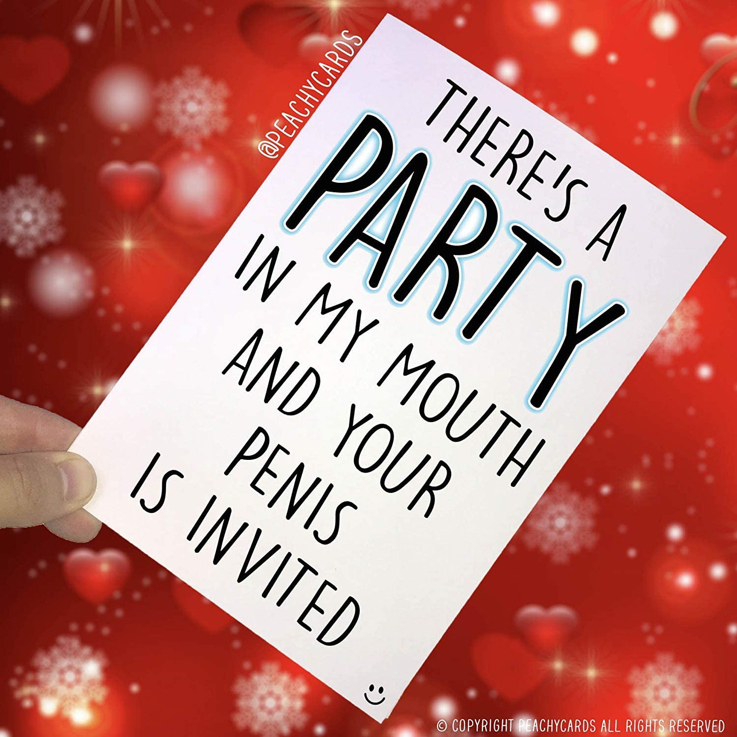 Funny Cards Valentines Anniversary Birthday Christmas Greeting Cards Rude Humour Novelty Mature Cards Boyfriend Husband Gay Penis Joke PC347 - Image 2