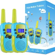 Kearui Toys for 3-12 Year Old Boys, Walkie Talkies for Kids 22 Channels 2 Way Radio Toy with Backlit LCD Flashlight, 3 Miles Range for Outside Adventures, Camping, Hiking
