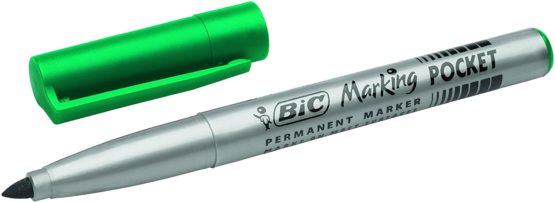 BIC Marking Fine ECOlutions Permanent Markers with Fine Conical Tip – Assorted Colours, Blister Pack of 4 - Image 3