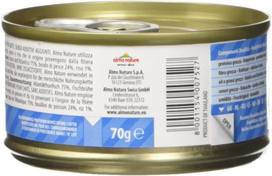 Almo Nature Mega Pack - Atlantic Tuna 6 x 70g Cans - Image 2