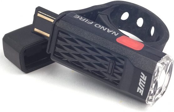 AWE® Nano FireTM USB 12 Lumens Rechargeable Front Light Black CE Approved - Image 4