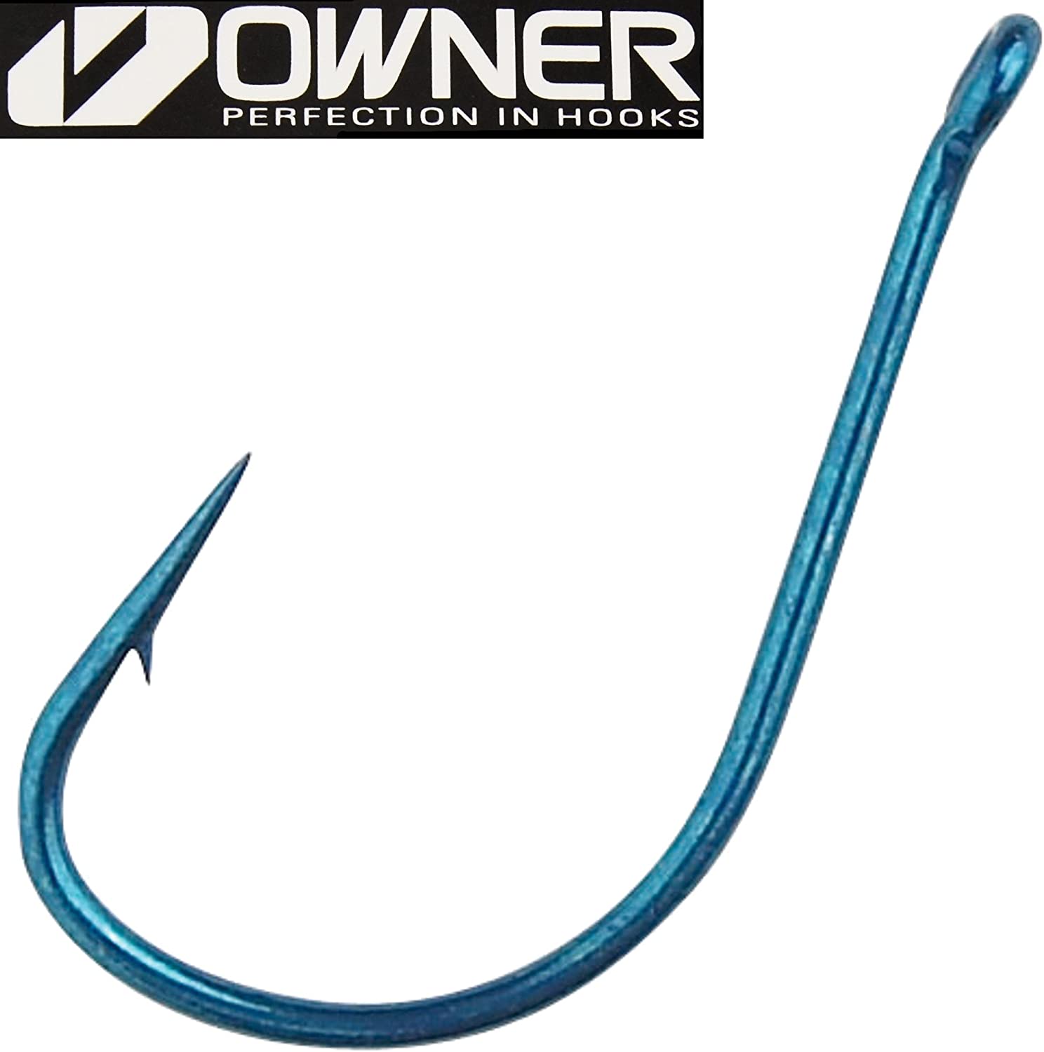 Owner Trout Hook with Eyelet Blue 53117 Size 4 BigaMart