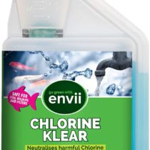 envii Chlorine Klear - Pond Water Dechlorinator & Chlorine Remover Makes Tap Water Safe For Fish - Treats 12,500L
