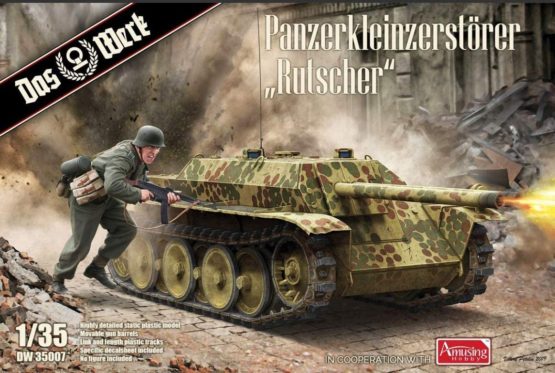 Das Werk DW35007 1/35 Tank Small Destroyer Slider Multi-Coloured