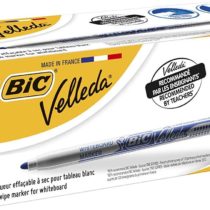 BIC Velleda 1721 Whiteboard Pens - Blue, Box of 24