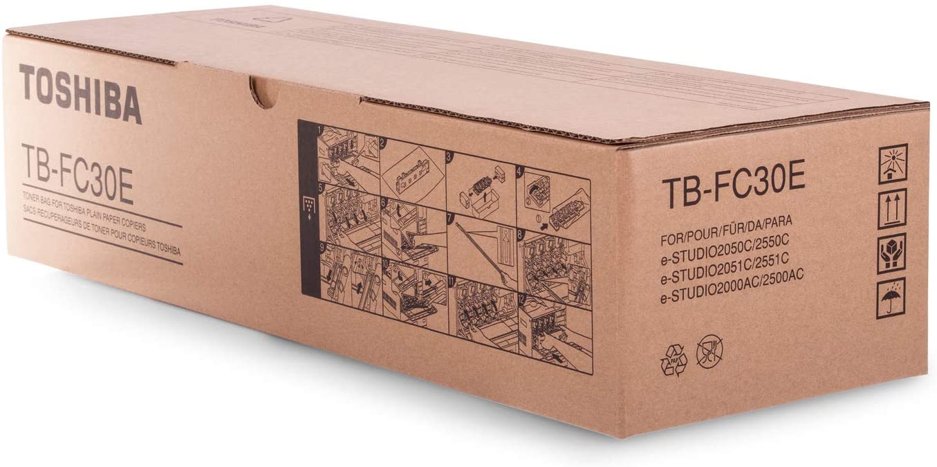Toshiba TBFC30E Estud 2050 °C Waste Toner Box 6AG00004479, no Colour