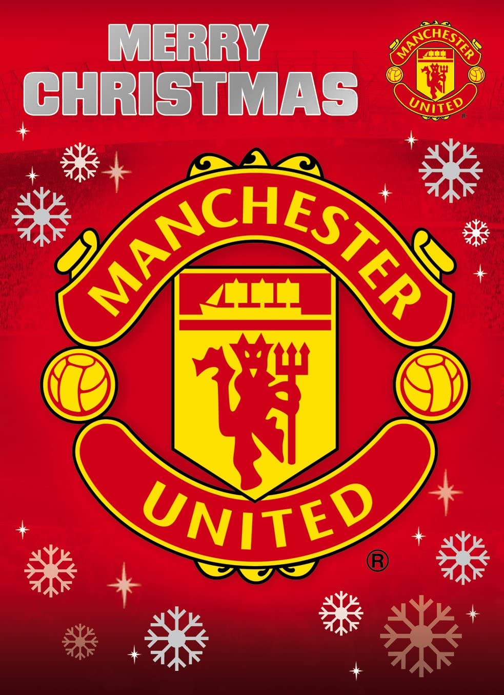 Manchester United FC Christmas Card