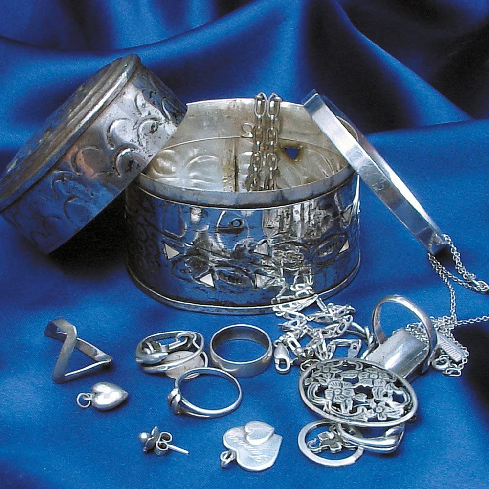 HG Jewellery Cleaning Bath, Jewellery Cleaner for Gold Silver & Fine Jewellery, Cleaning Kit & Dip for Rings Necklaces - Image 2