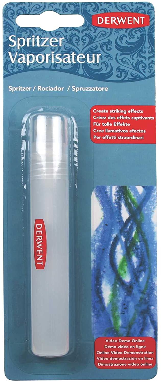 Derwent Spritzer Spray Bottle, Compact, Refillable, Fine Mist Mister - Image 2