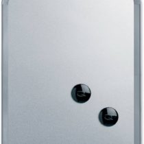 Nobo Slimline Drywipe Board Magnetic with Pen and Built-in Eraser 280x14x360mm Silver