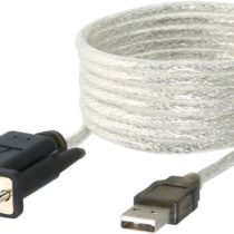 Sabrent 6FT USB to RS-232 DB9 Serial 9 pin Adapter (Prolific PL2303) (SBT-USC6K)