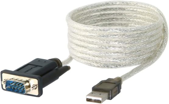 Sabrent 6FT USB to RS-232 DB9 Serial 9 pin Adapter (Prolific PL2303) (SBT-USC6K)