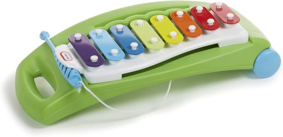 Little Tikes Tap-A-Tune Xylophone- Plays Any Tune - Ideal First Instrument - Doubles As Pull Toy - Promotes Hand-Eye Coordination & Fine Motor Skills - Image 3