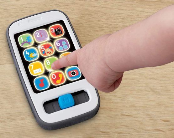 Fisher-Price BHB89 My Mobile Phone Baby Toy for Learning Numbers, Calculation and Politess Formula 6 Months and Above - Image 3