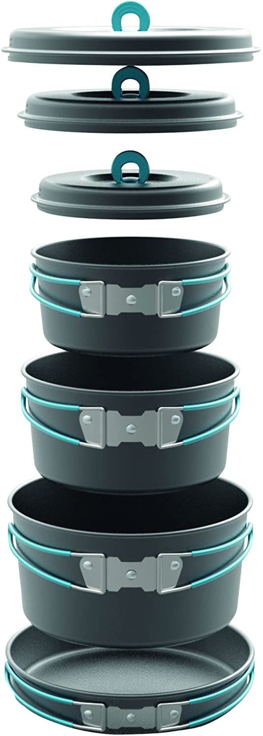 Highlander Vertex Family Cook Set - Black