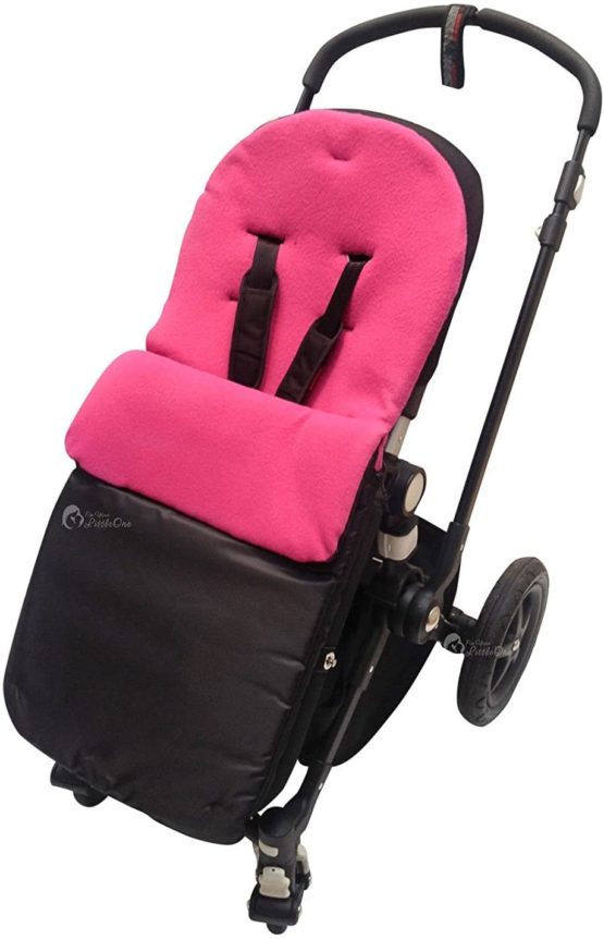 Footmuff/Cosy Toes Compatible with Quinny Buzz/Zapp/Zapp Xtra/Moodd Dark Pink