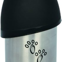Trixie Stainless Steel/Plastic Bottle with Bowl, 300 ml, Assorted Color