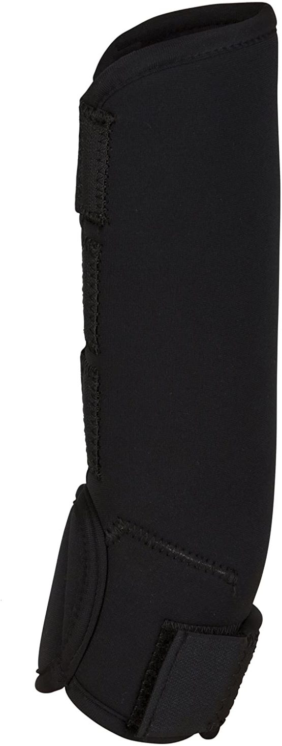 Kerbl 320131 Fetlock Boots Synthetic Rubber Pony Set of 4 Black - Image 4