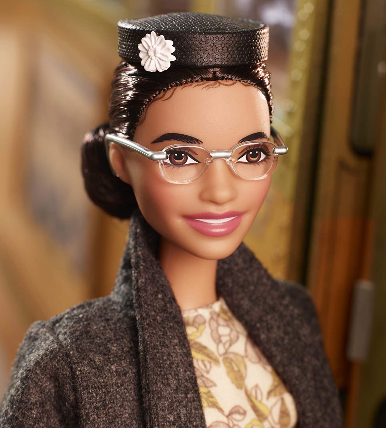 Barbie Inspiring Women Rosa Parks Doll, Multicoloured, Medium - Image 3