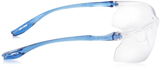 3M 7000043086 Tora CCS Safety Glasses 71511 – Comfortable safety goggles with clear lenses, scratch and fog resistance - 1 x Tora Goggles with ear protection - Image 3