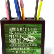 3dRose Funny Frog Parking Sign- All Others Will be Toad - Tile Pen Holder, 5-Inch (Ph_262325_1)