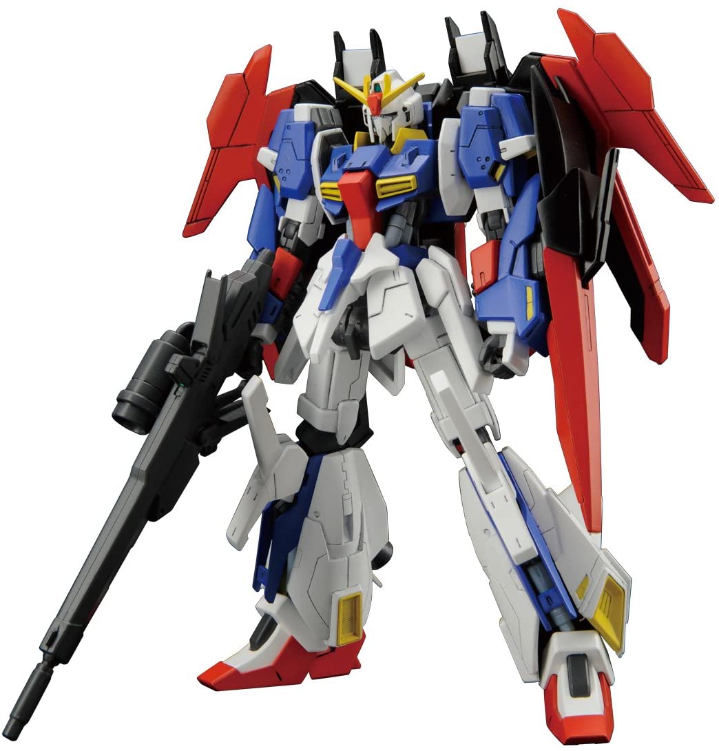 BANDAI Hobby HGBF Lightning Z Gundam Gundam Build Fighters Model Kit (1/144 Scale), Multi-colored, 8 inches