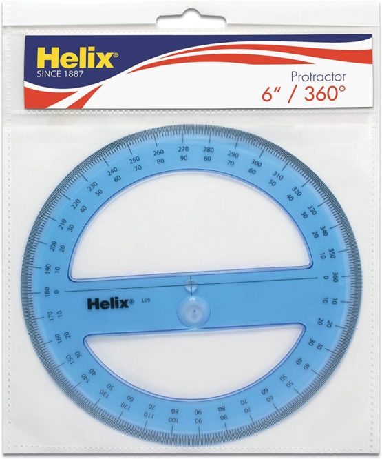 Helix 15cm / 360 Degree Protractor Angle Measure - Image 2