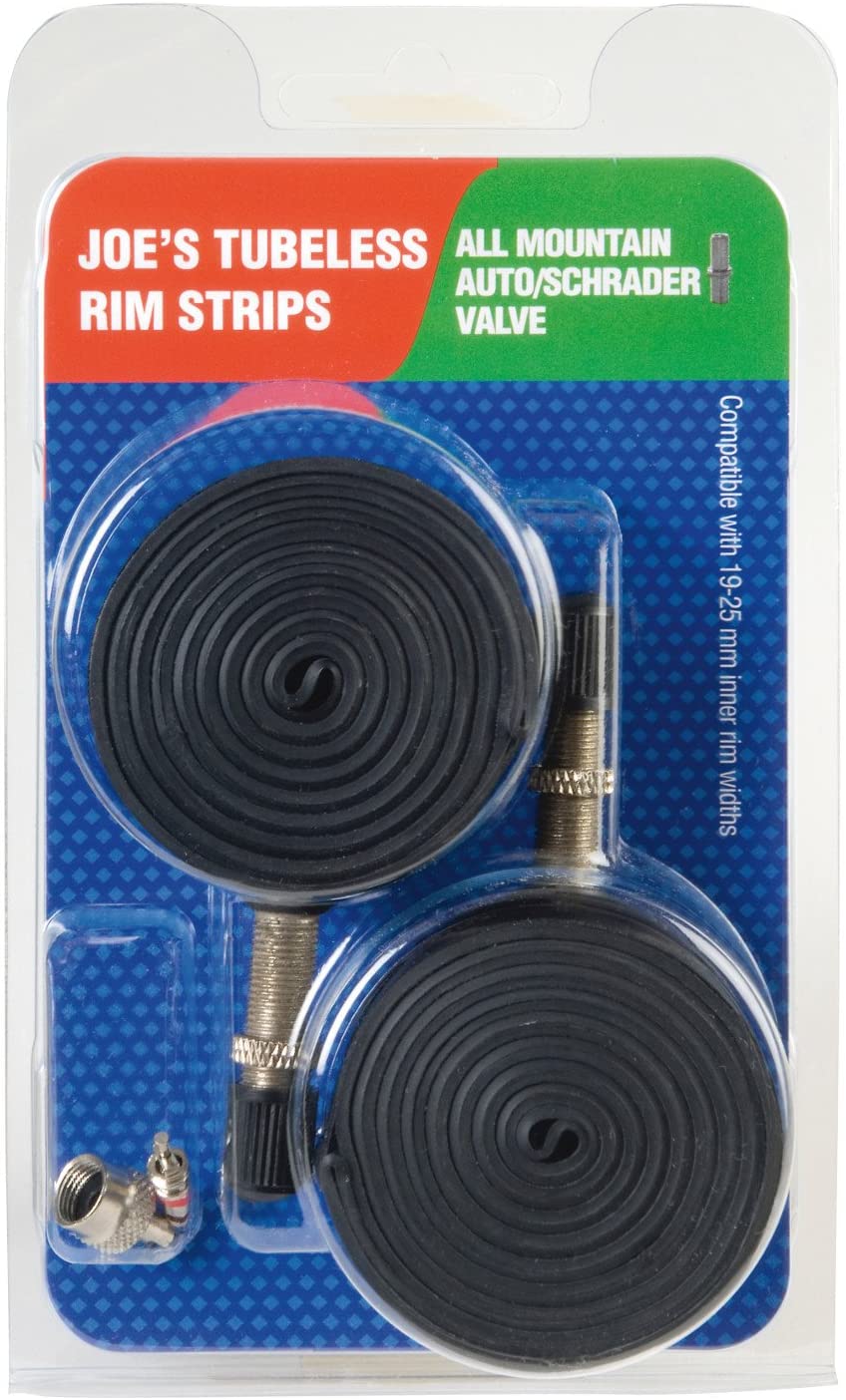 Joes (180159) All Mountain Bike AV Rim Strips - Grey, 19-25mm