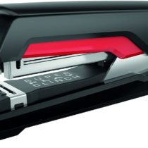 Rapid Stapler, 30 sheet capacity, SuperFlatClinch, Black/red, Ergonomic plastic body, S17, 5000538