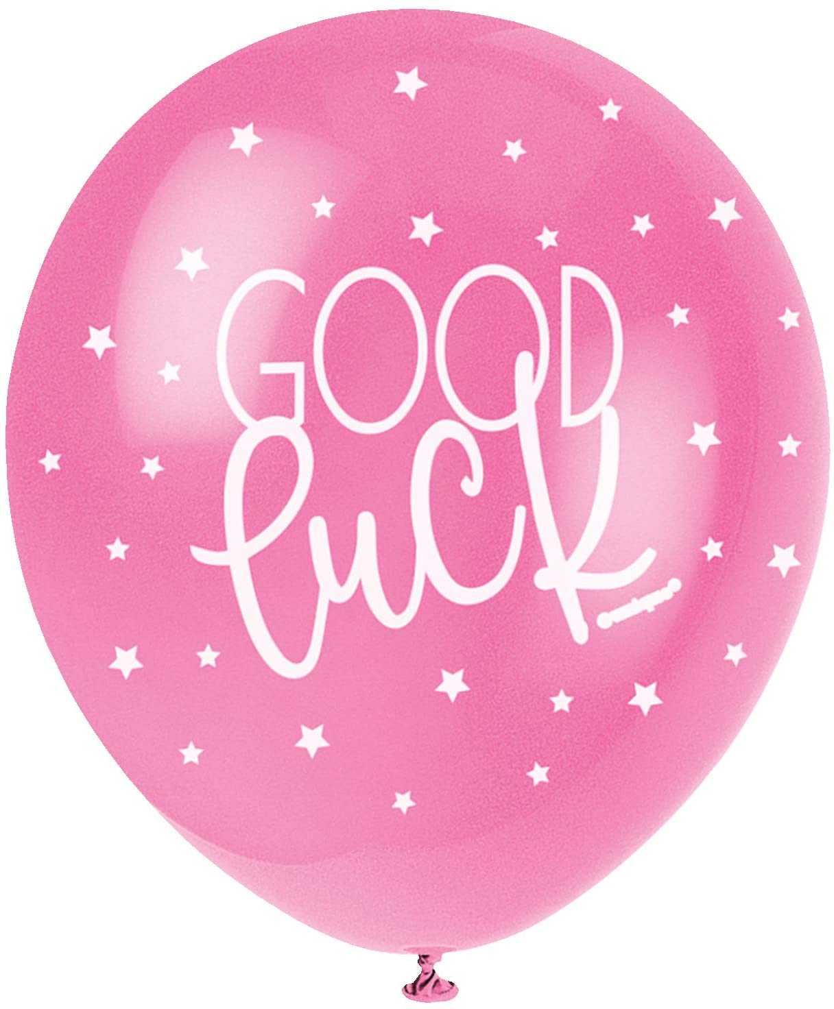 Good Luck Multicolor Latex Balloons (30cm) Pack of 5 - Party Balloons for Celebrations & Decorations, Yellow - Image 4