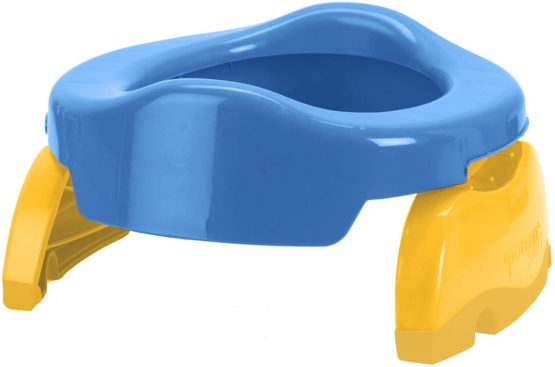 Potette 2 in1 Travel Potty and Toilet Reducer,Blue - Includes 3 Spare Parts - Image 2