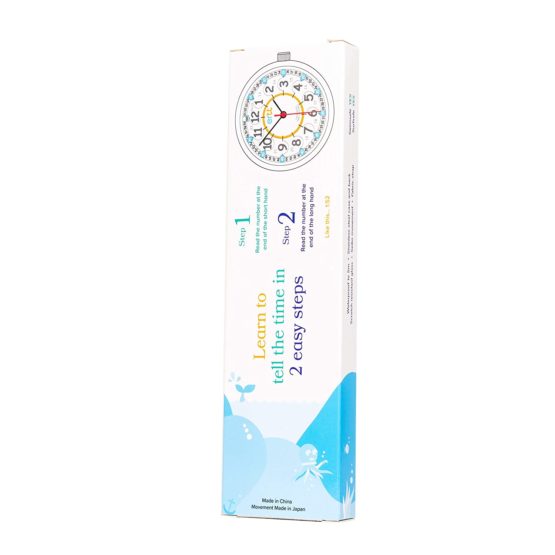 EasyRead Time Teacher WERW-COL-24-NB Learn the Time Childrens Waterproof Watch Navy - Image 4