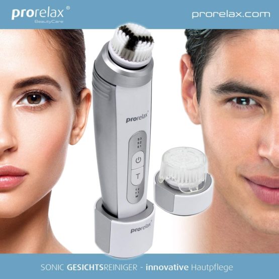 Prorelax SONIC Facial Cleanser - Elegant face brush with innovative sound technology - Image 2