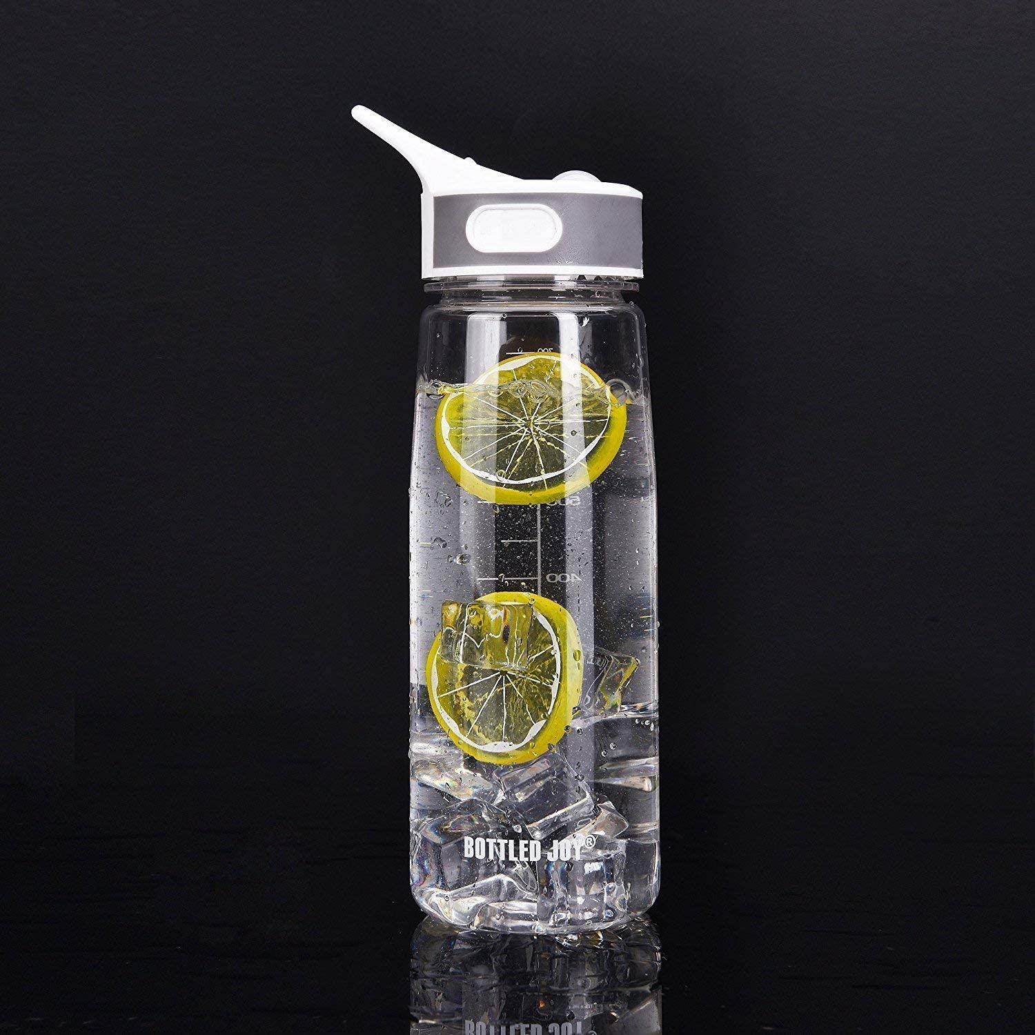 VENNERLI Water Bottle with Straw and Time Marking - Image 2