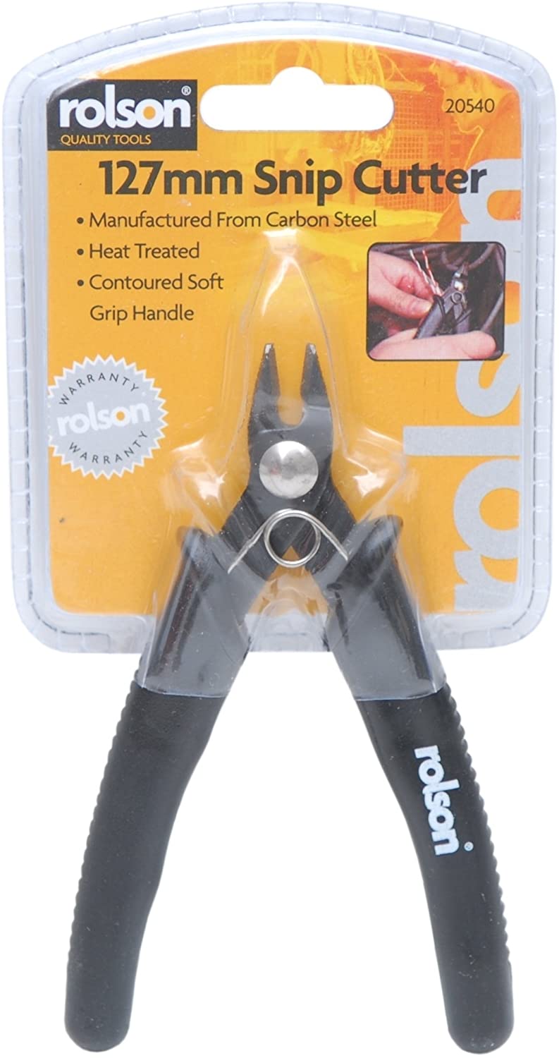 Rolson 20540 127 mm Snip Cutter, Black, 1 Pack/S - Image 2