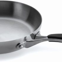 LACOR Tri-Metal Fry Pan, Stainless Steel, Silver, 24 cm