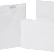 Petit Lazzari Lluvia – Set of 3 Sheets for Small cots, 50 x 80 cm, Pink