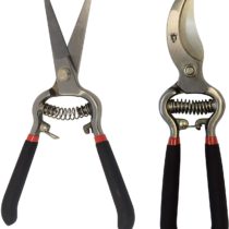 Spear & Jackson Vintage Bypass Secateurs and Snips Set, Silver