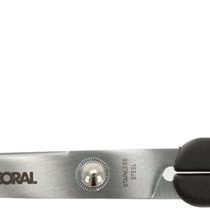Coral 56600 Endurance Scissors with Sharp Stainless Steel Shears for Wallpaper and General Purpose 29CM / 11.5 inch, Black/Silver, 11.5"