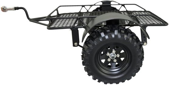Amewi Amxrock 22164 Wire Floor Trailer – Silver Plated